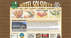 Desktop Screenshot of hotelsolsville.com